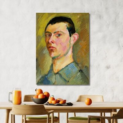 Self-Portrait Zygmunt Waliszewski zwl42 canvas print 