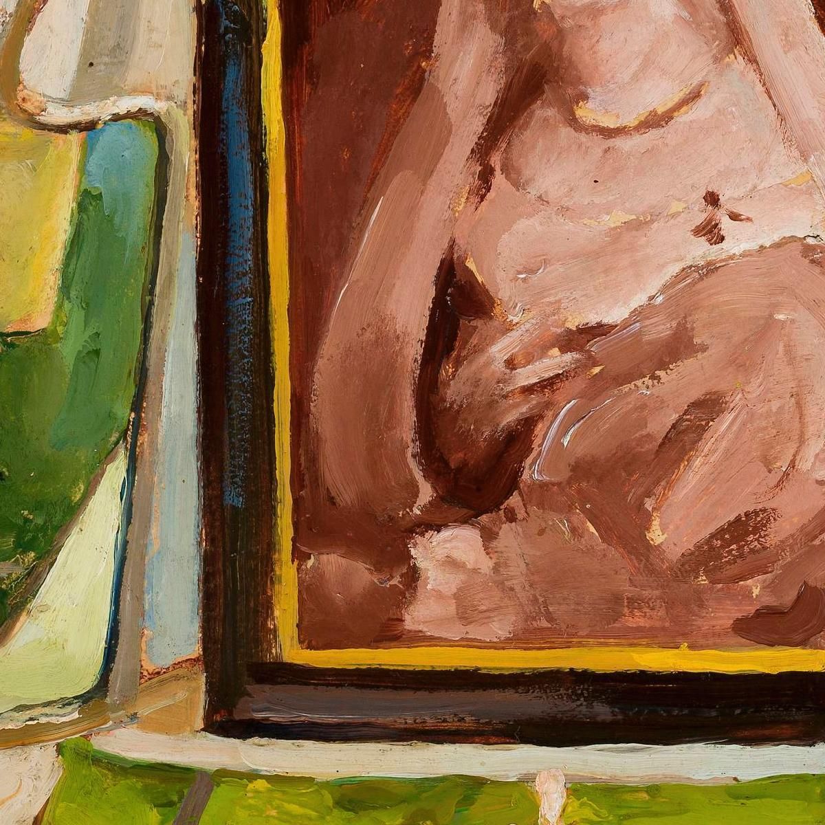 Still Life With A Portrait Zygmunt Waliszewski zwl50 canvas print