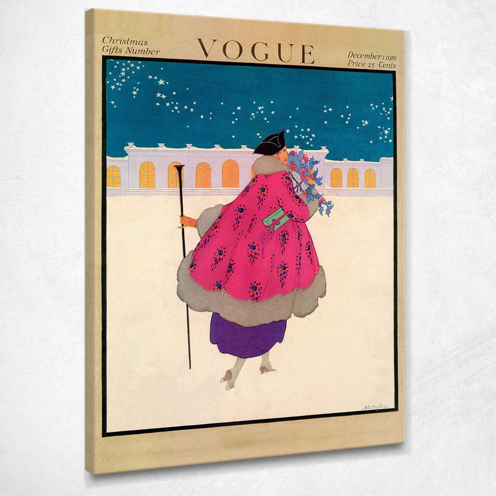 Vogue s Beaty IN vintage fashion magazine cover