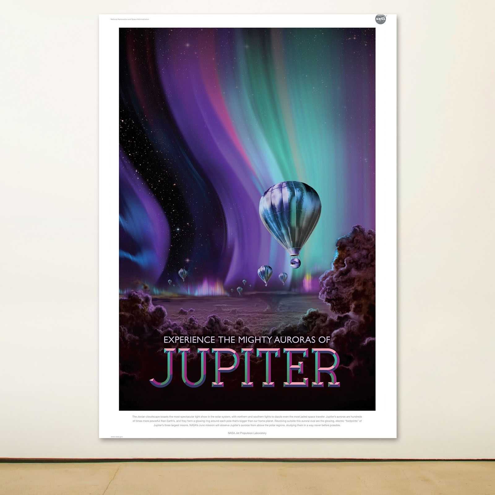 Nasa canvas print Jupiter nasa009