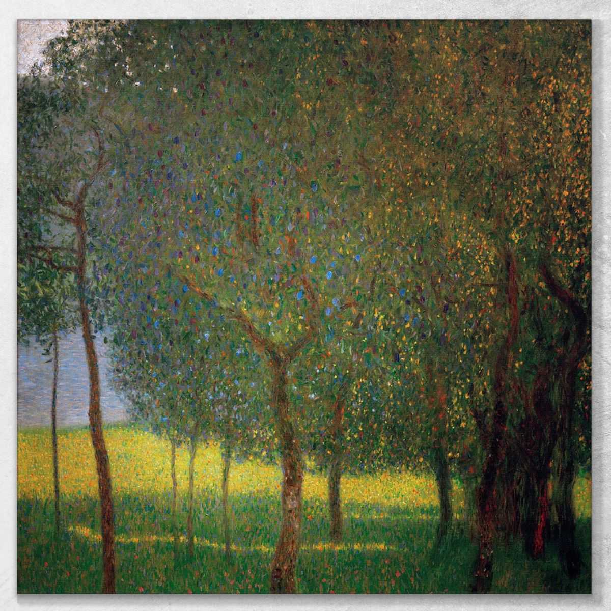Fruit trees Gustav Klimt canvas print KG15