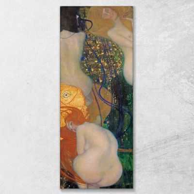 Gold Fish Gustav Klimt canvas print KG18
