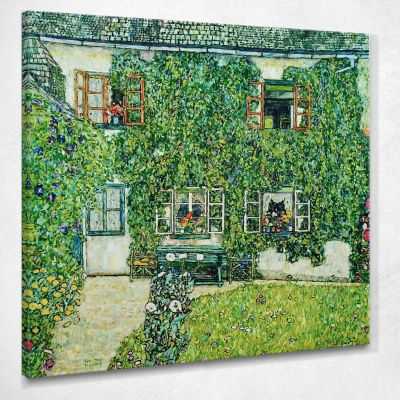 Forest House In Weissenbach On the Attersee Gustav Klimt canvas print KG20