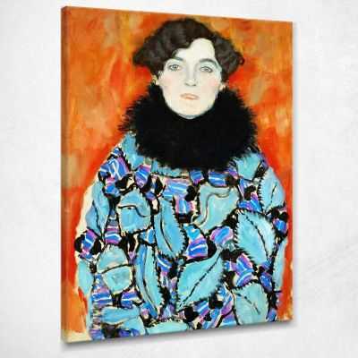 Portrait Of Johanna Staude Gustav Klimt canvas print KG24