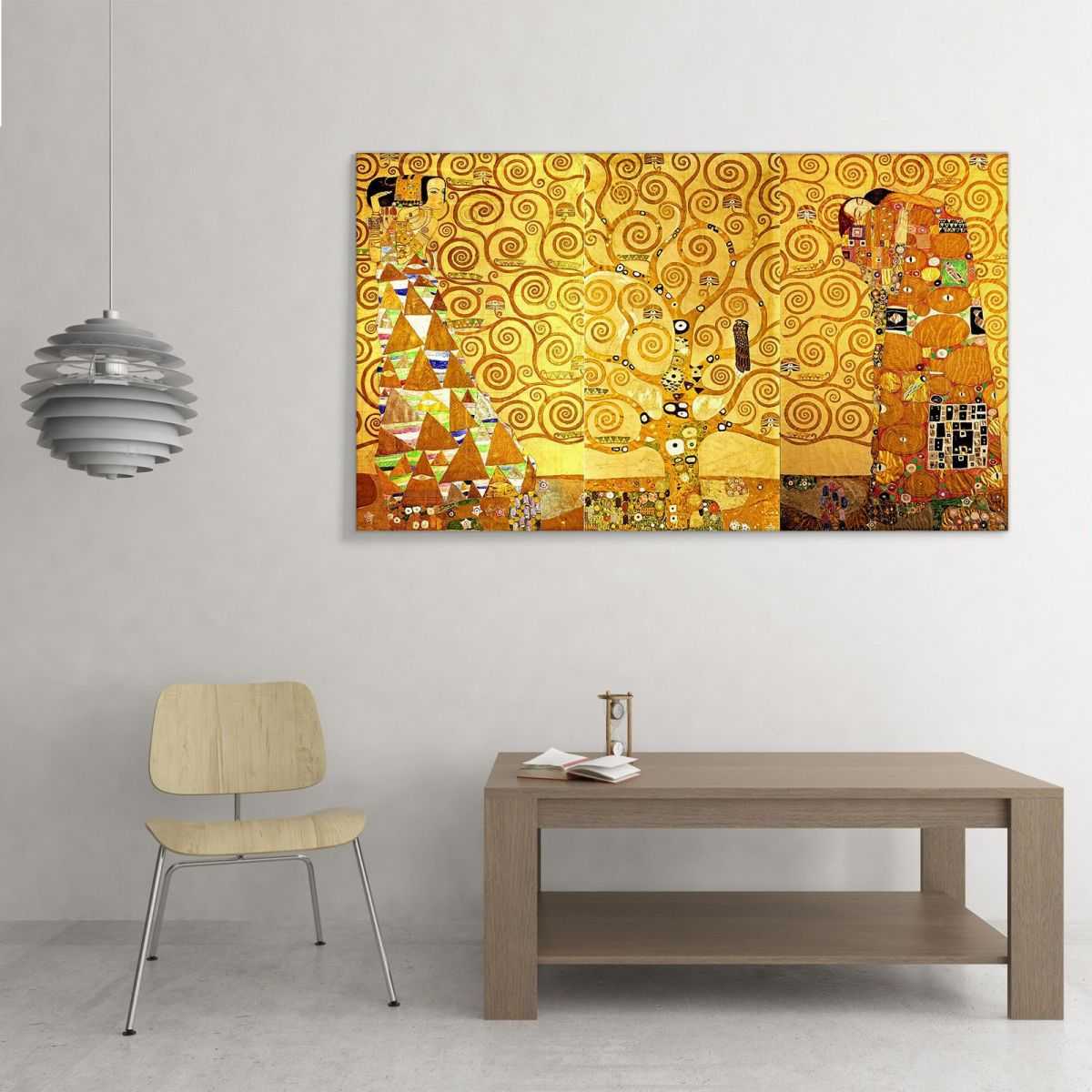 The Tree Of Life Mural For The Stoclet Palais Dining Room Gustav Klimt canvas print KG37