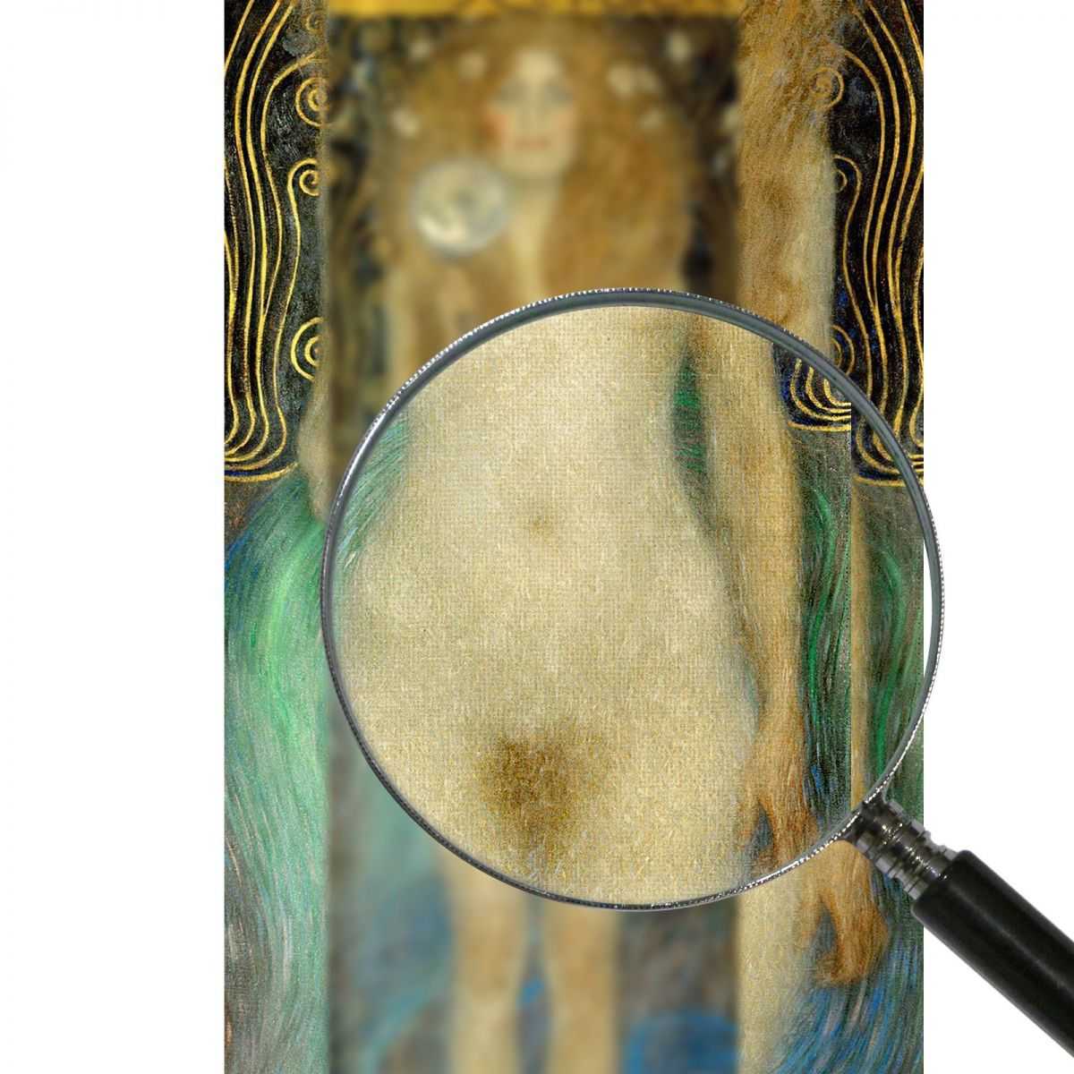 ภาพแคนวาส ตกแต่งบ้าน กรอบลอย Gustav Klimt Nude Veritas KG40