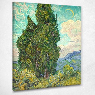 Cypresses Van Gogh Vincent canvas print vvg6