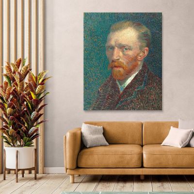 Self-Portrait 1887 Van Gogh Vincent canvas print vvg17