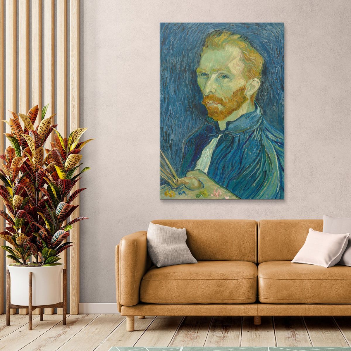 Self-Portrait 1989 Van Gogh Vincent canvas print vvg41