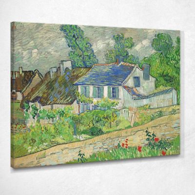 Houses At Auvers Van Gogh Vincent canvas print vvg51
