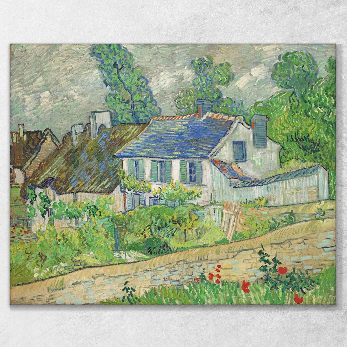 Houses At Auvers Van Gogh Vincent canvas print vvg51