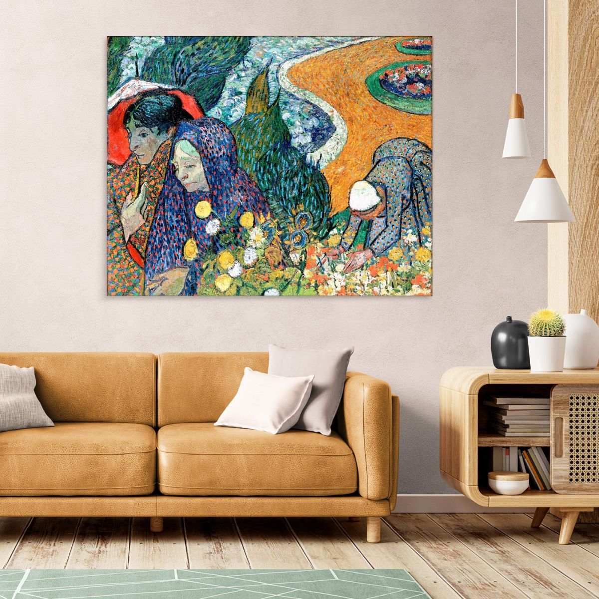 Memory Of The Garden Of Etten Van Gogh Vincent canvas print vvg58