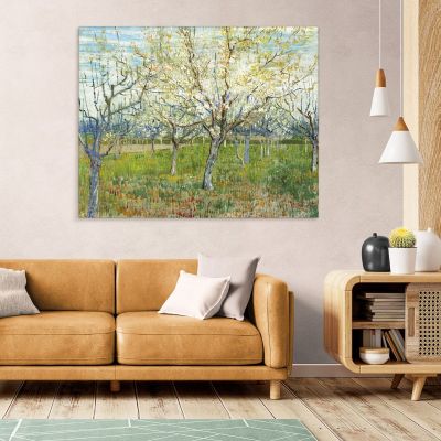 The Pink Orchard Van Gogh Vincent canvas print vvg77