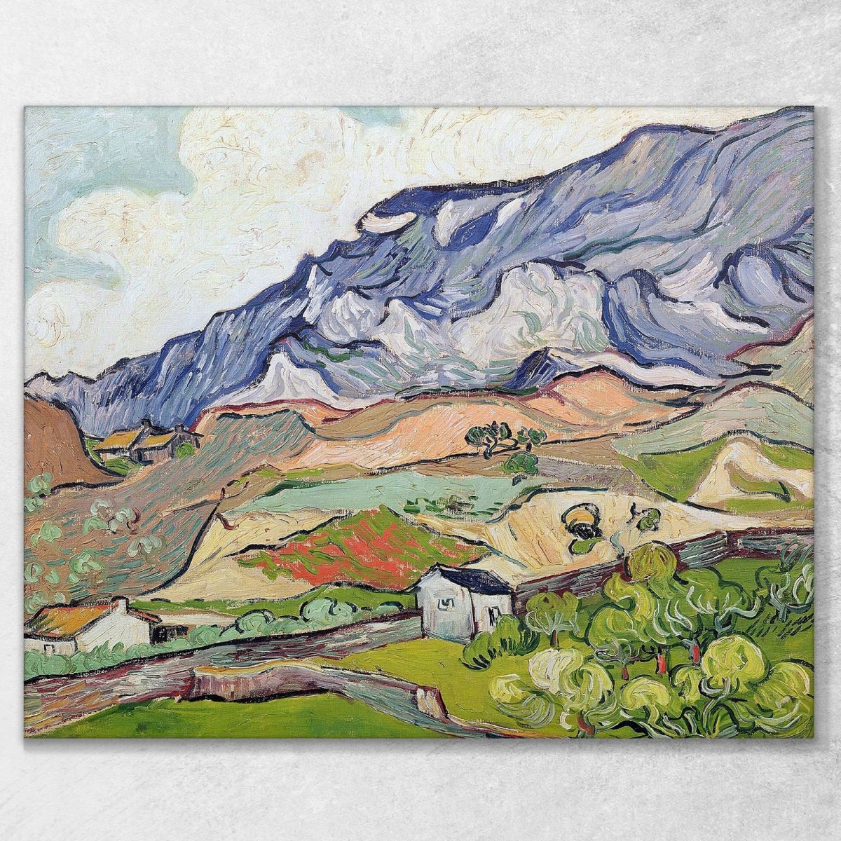 The Alps Van Gogh Vincent canvas print vvg84
