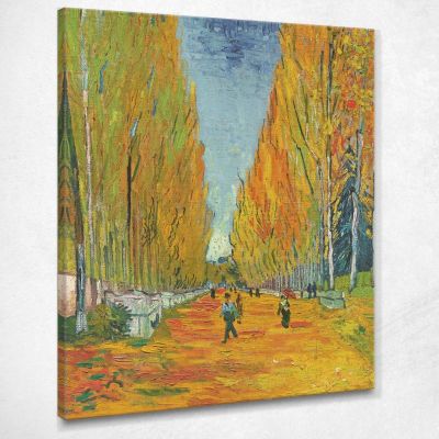 Les Alyscamps Van Gogh Vincent canvas print vvg85