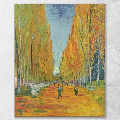 Les Alyscamps Van Gogh Vincent canvas print vvg85