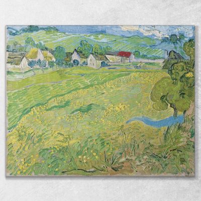 Les Vessenots In Auvers Van Gogh Vincent canvas print vvg91