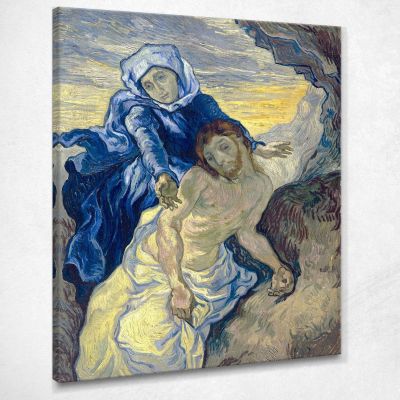 Pieta (After Delacroix) Van Gogh Vincent canvas print vvg92