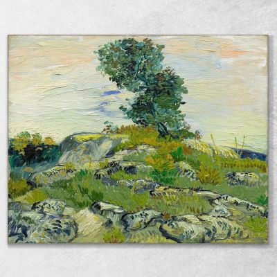 The Rocks Van Gogh Vincent canvas print vvg99
