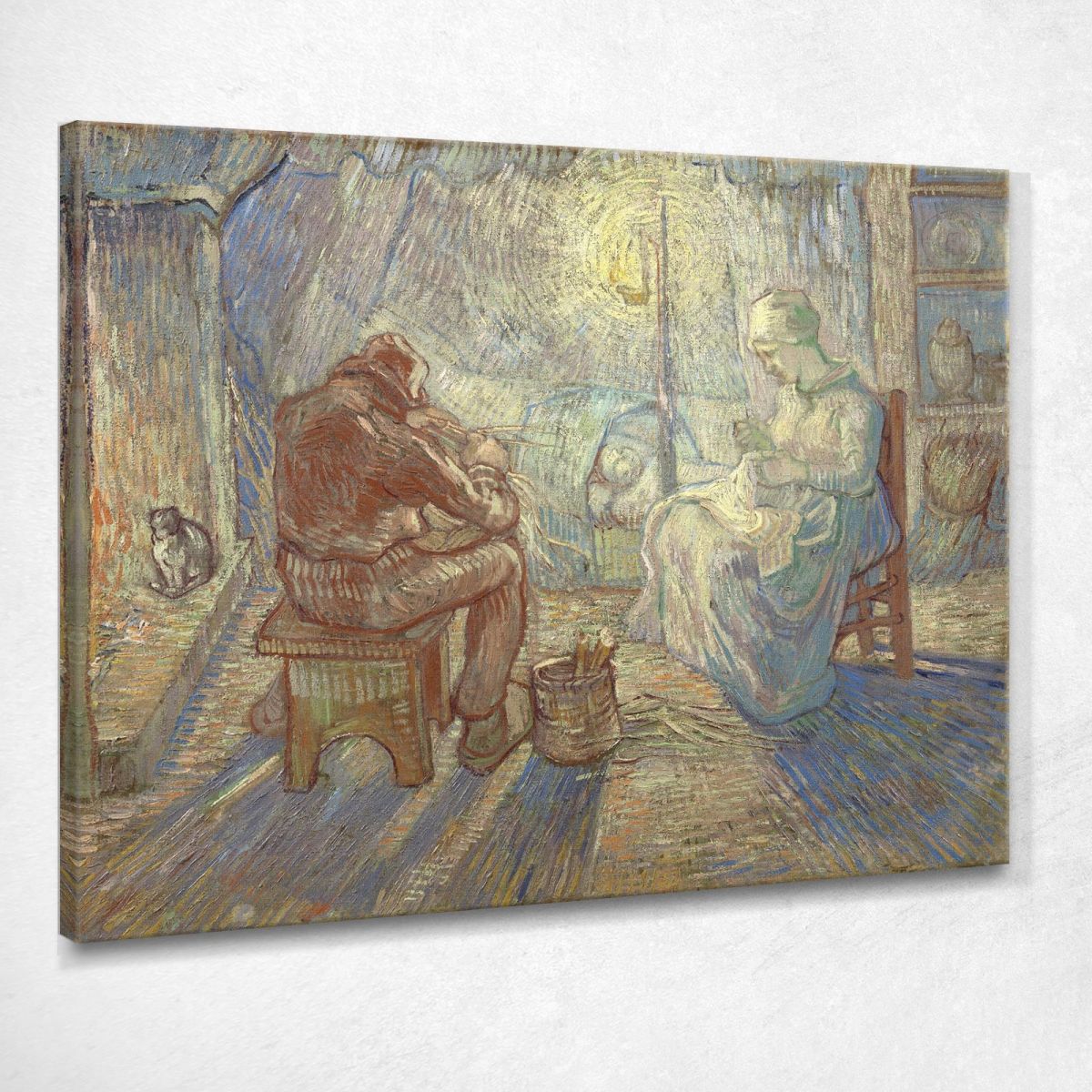 Evening (After Millet) Van Gogh Vincent canvas print vvg121