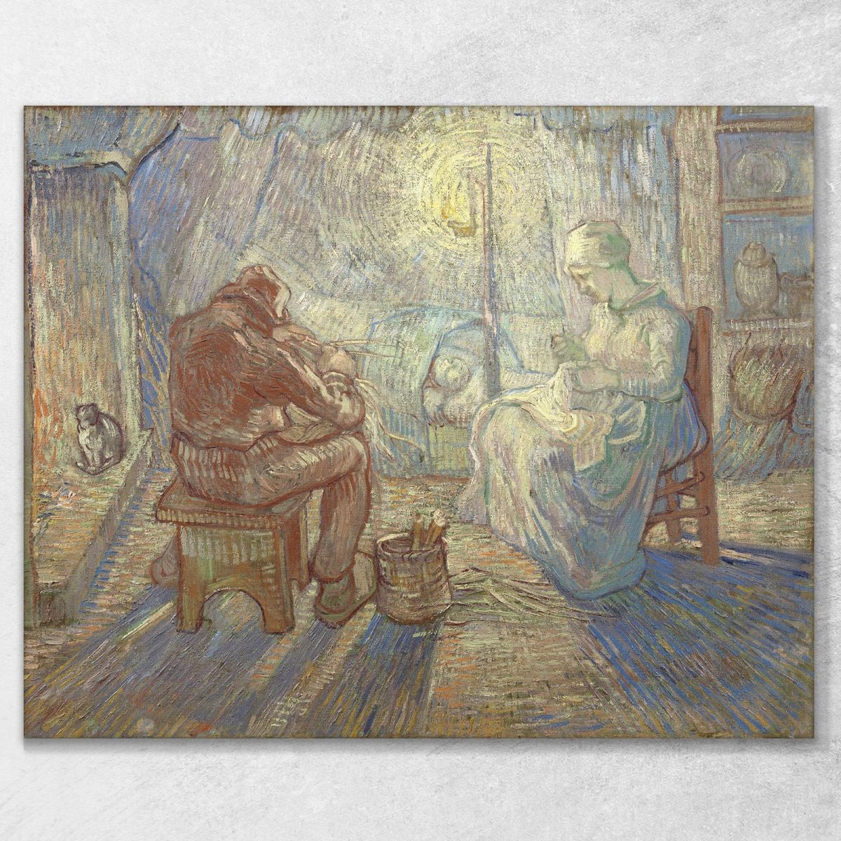 Evening (After Millet) Van Gogh Vincent canvas print vvg121