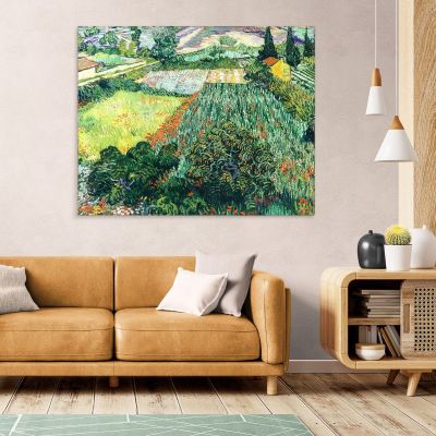 Field With Poppies Van Gogh Vincent canvas print vvg125
