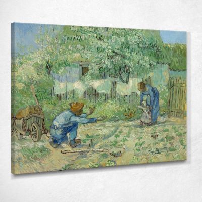 First Steps, After Millet Van Gogh Vincent canvas print vvg126