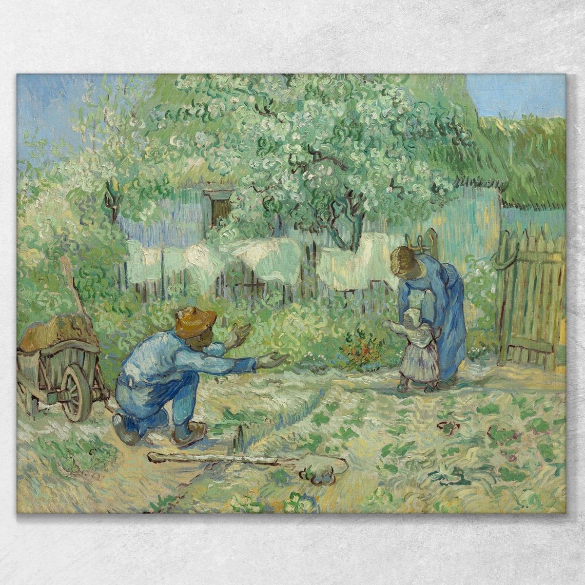 First Steps, After Millet Van Gogh Vincent canvas print vvg126