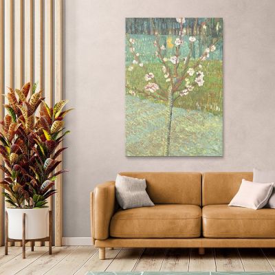Peach Tree In Blossom Van Gogh Vincent canvas print vvg139