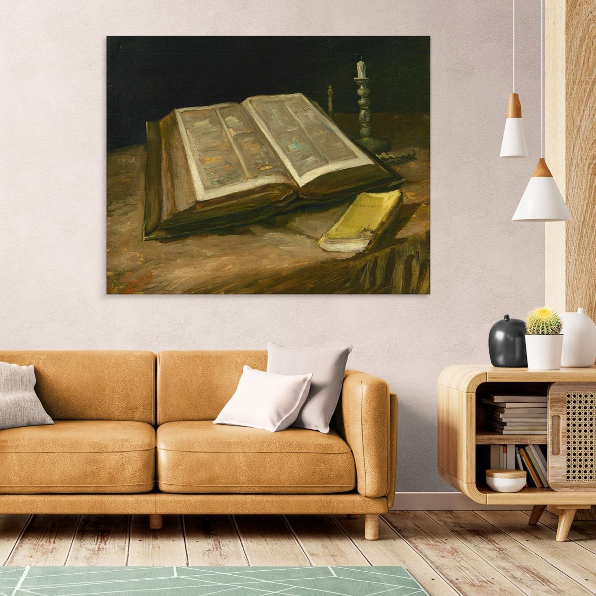 Still Life With Bible Van Gogh Vincent canvas print vvg147
