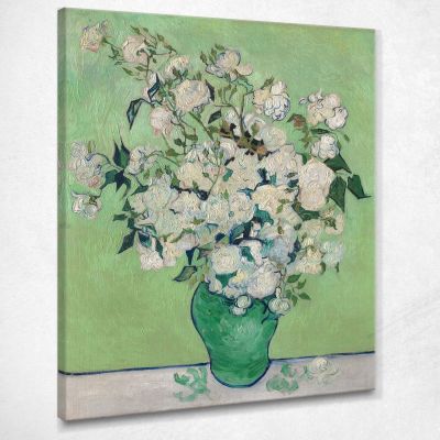A Vase Of Roses Van Gogh Vincent canvas print vvg159