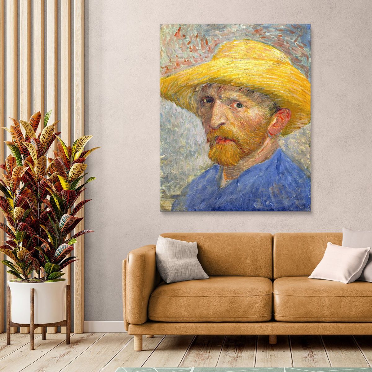 Self Portrait Van Gogh Vincent canvas print vvg160
