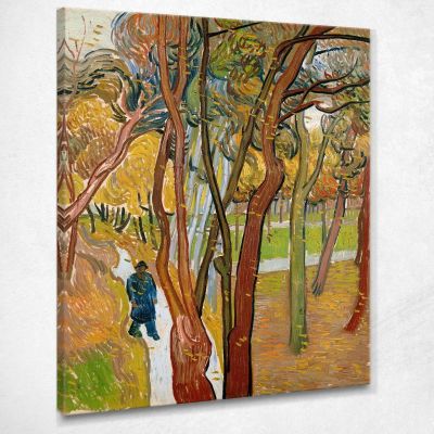 The Garden Of Saint Paul'S Hospital Van Gogh Vincent canvas print vvg168