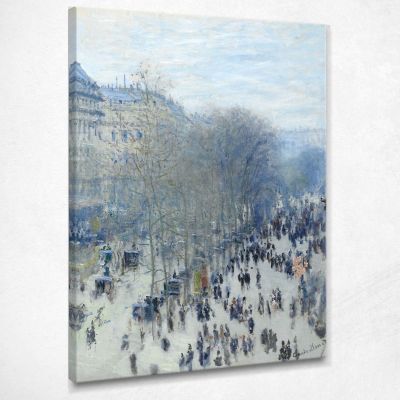 Boulevard Des Capucines, 1883 Monet Claude canvas print mnt6