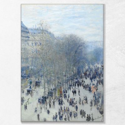 Boulevard Des Capucines, 1883 Monet Claude canvas print mnt6