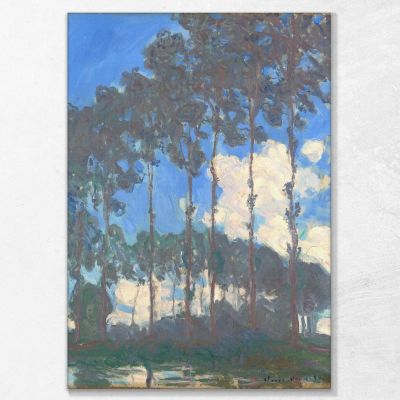 Poplars On The Epte Monet Claude canvas print mnt19