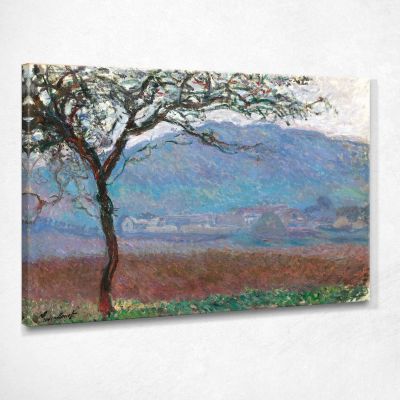 Landscape At Giverny, 1887 Monet Claude canvas print mnt37