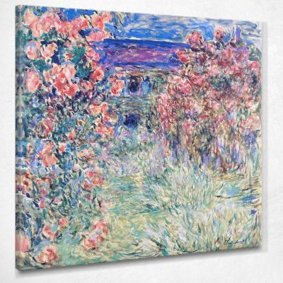 The House Among The Roses 03, 1925 Monet Claude canvas print mnt78
