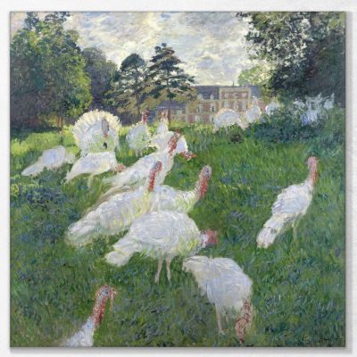 The Turkeys, 1876 Monet Claude canvas print mnt99