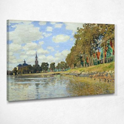 Zaandam, 1871 Monet Claude canvas print mnt117