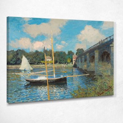 The Bridge At Argenteuil Monet Claude canvas print mnt142