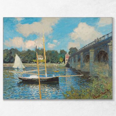 The Bridge At Argenteuil Monet Claude canvas print mnt142