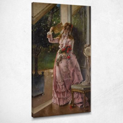 Summer Alfred Stevens stal56 canvas print 