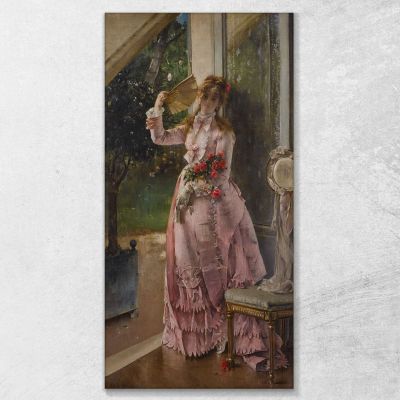 Summer Alfred Stevens stal56 canvas print 