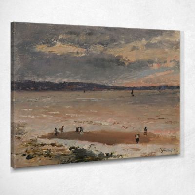 Marine Le Havre Alfred Stevens stal60 canvas print 