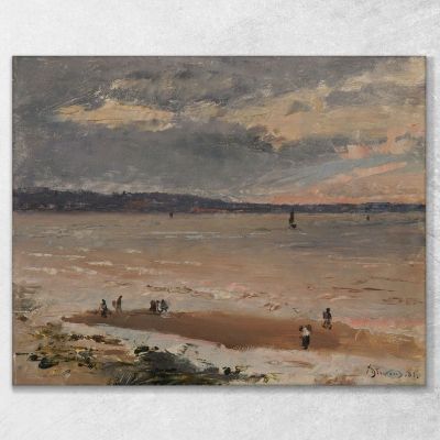 Marine Le Havre Alfred Stevens stal60 canvas print 