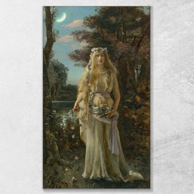 Ophelia Alfred Stevens stal69 canvas print 