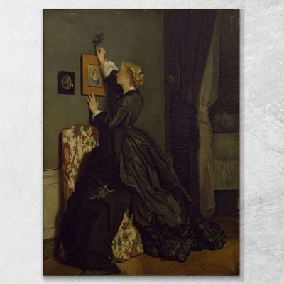 Palm Sunday Alfred Stevens stal70 canvas print 