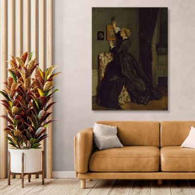 Palm Sunday Alfred Stevens stal70 canvas print 