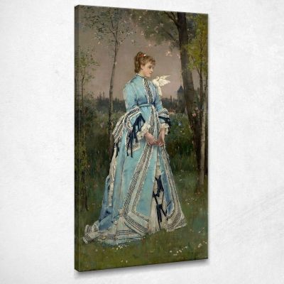 Spring Alfred Stevens stal79 canvas print 